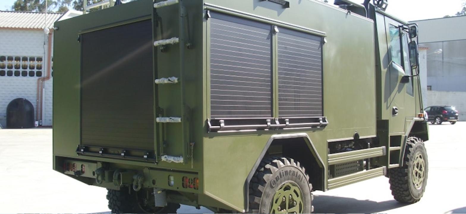 Vehículo militar contra incendios de Incipresa