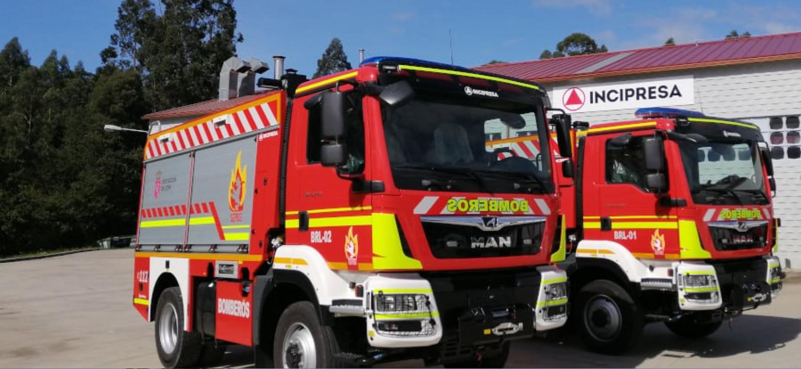 Vehículo rural de bomberos de Incipresa